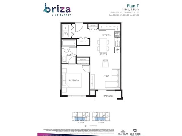 Briza - 407 10616 132 Street - photo 1