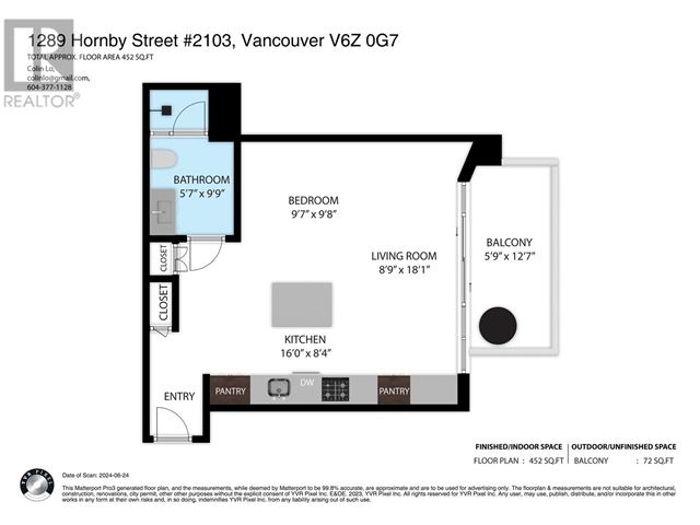 One Burrard Place - 2103 1290 Burrard Street - photo 2