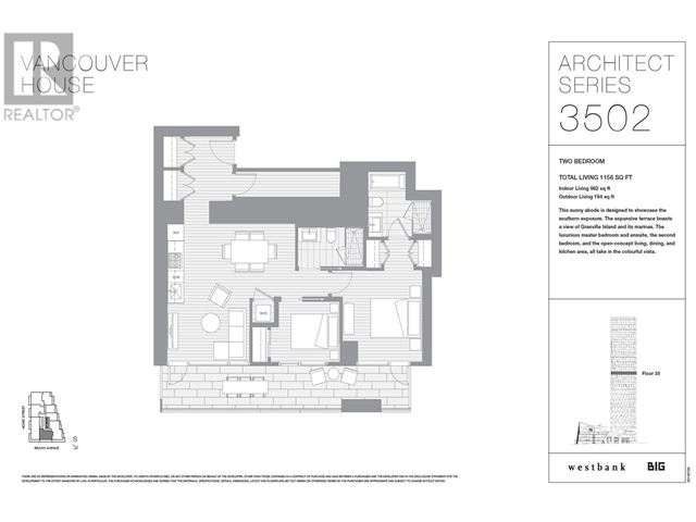 Vancouver House - 3502 1480 Howe Street - photo 2