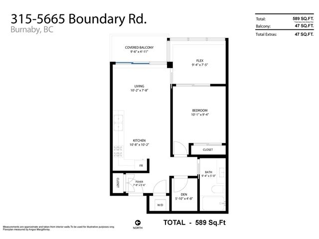 5665 Boundary Road, Unit 315, Vancouver — For sale @ $599,000 ...