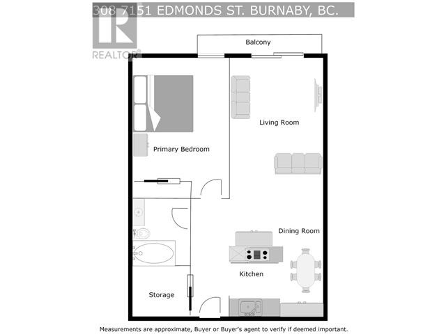 Bakerview - 308 7151 Edmonds Street - photo 2