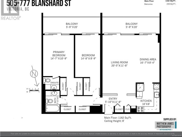 777 Blanshard St - 505 777 Blanshard Street - photo 2